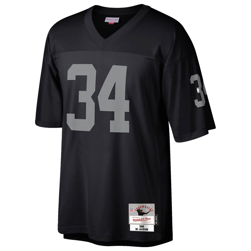 Las Vegas Raiders Bo Jackson Mitchell & Ness Black Legacy product image 2