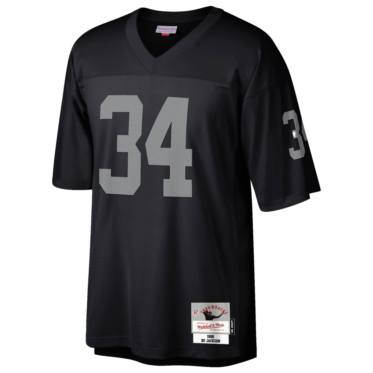 Las Vegas Raiders Bo Jackson Mitchell & Ness Black Legacy product image 2