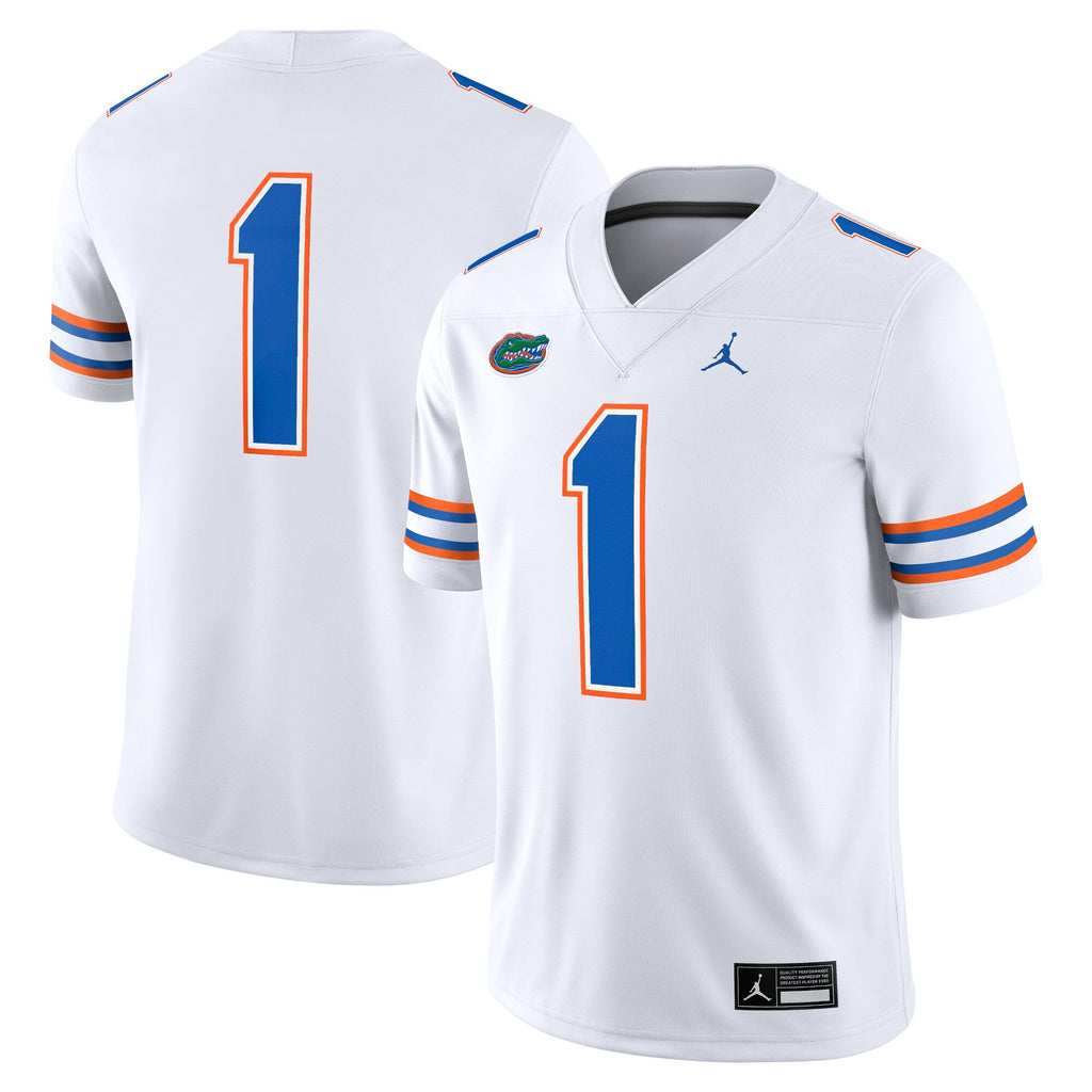 #1 Florida Gators Game Jersey - White product image 1