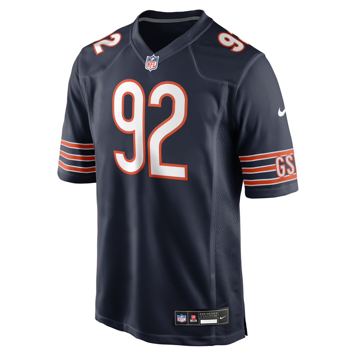 Chicago Bears Daniel Hardy Nike Navy Team Game Jersey product image 2