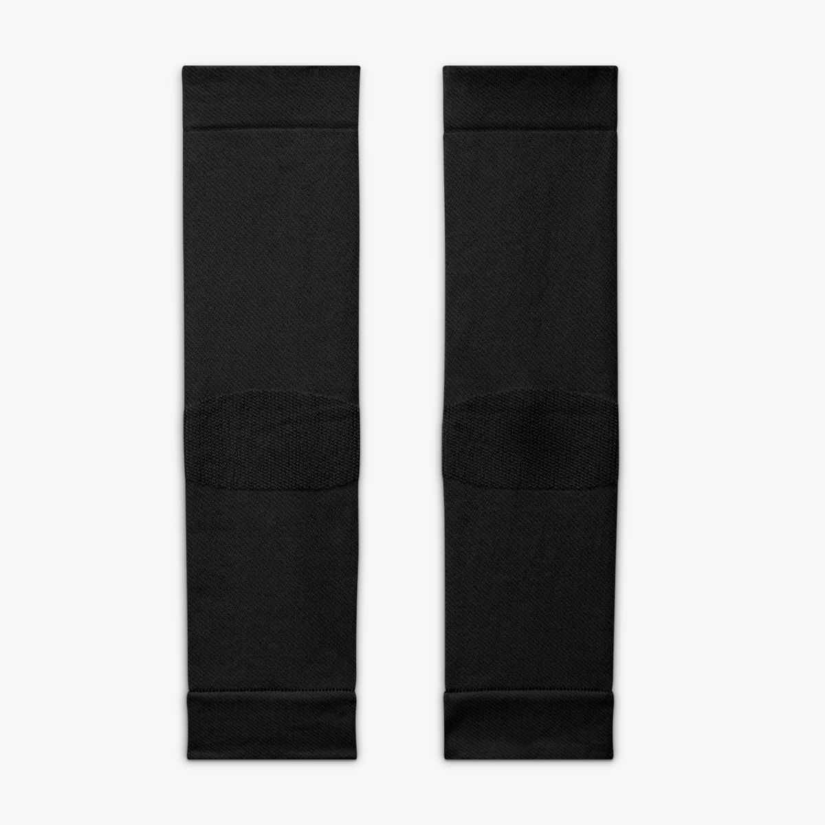 Nike VaporFast Soccer Leg Sleeve BLACK(1 Pair) product image 2, provided for visual reference and product detail review