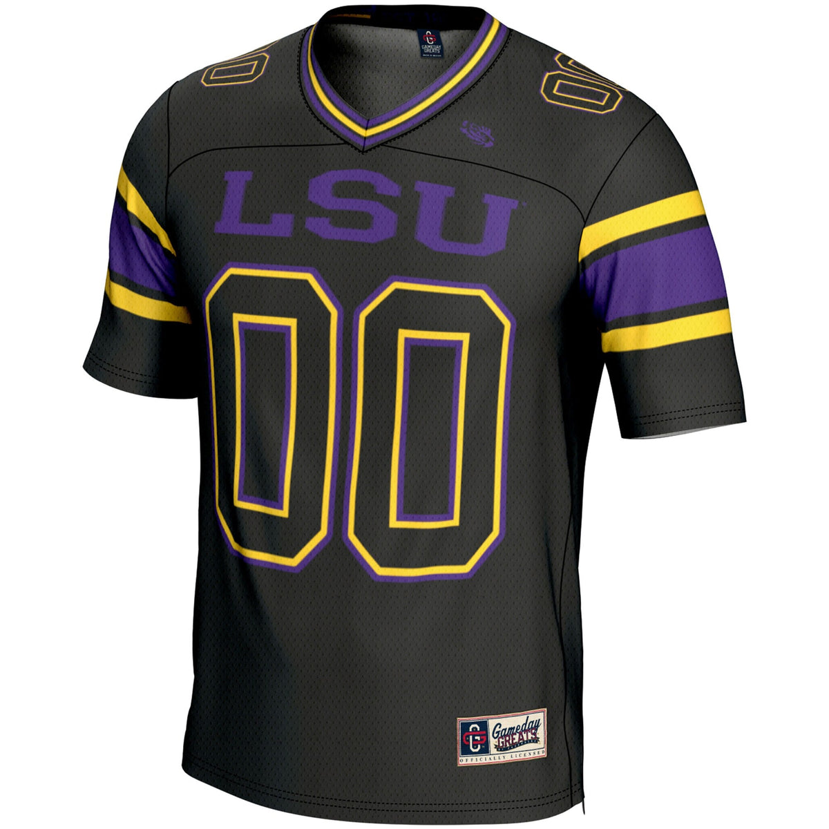 LSU Tigers NIL Pick-A-Player Football Jersey - Black product image 3
