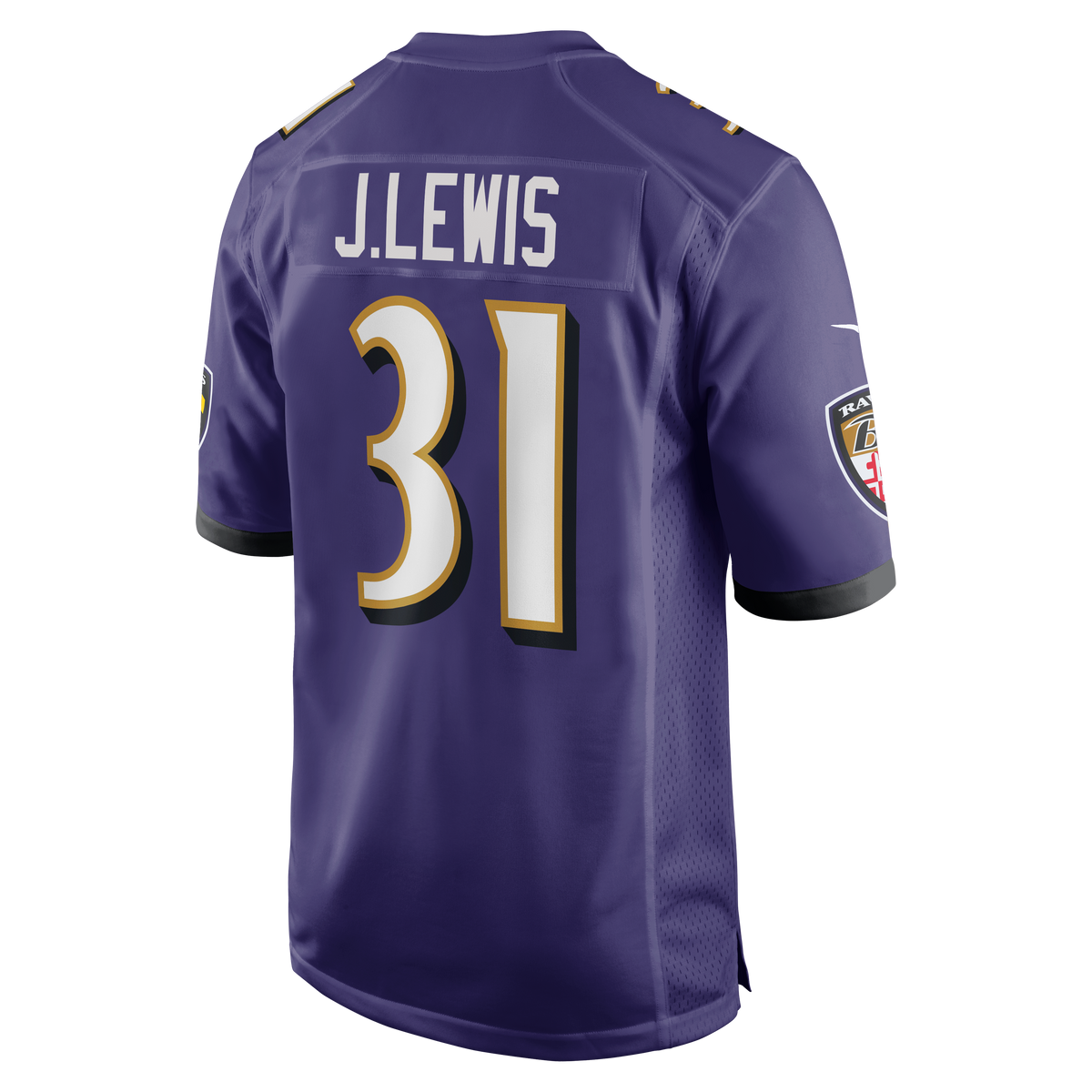 Baltimore Ravens Jamal Lewis Nike Purple Game Retired product image 3