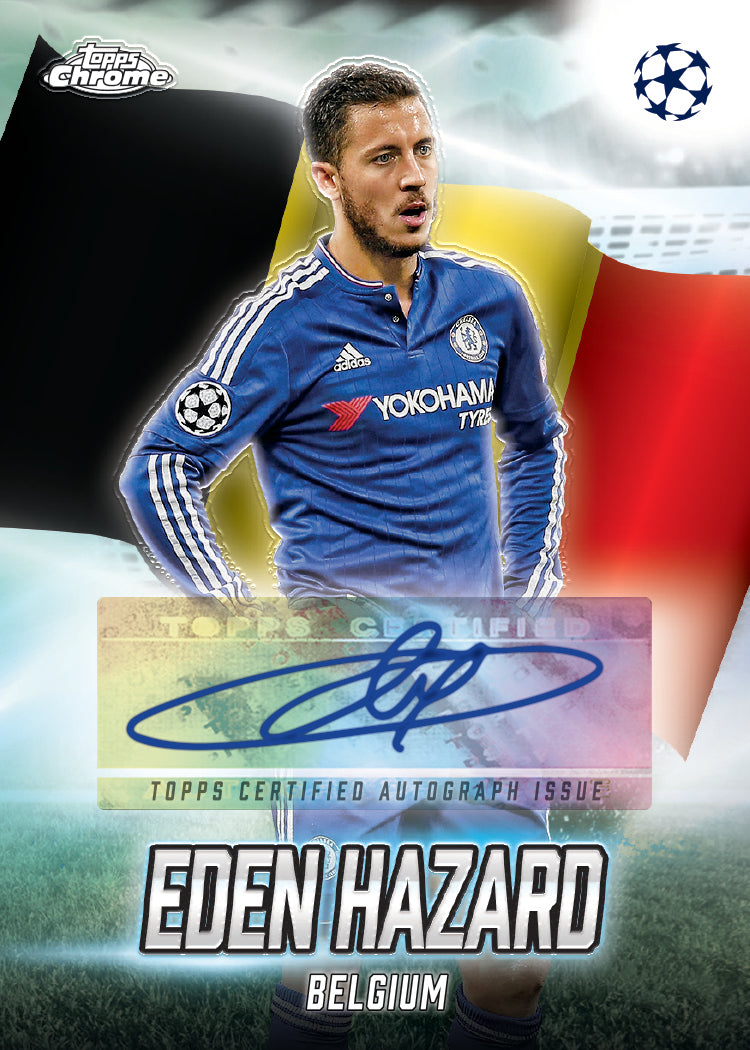 Topps Chrome UEFA Clubs Competition Blaster product image 9, provided for visual reference and product detail review