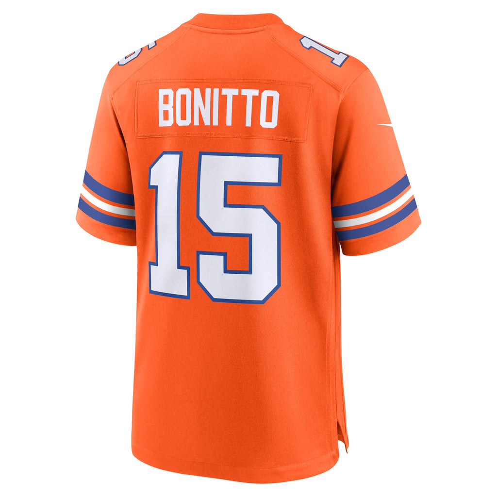 Denver Broncos Nik Bonitto Nike Orange Alternate 2 Mile product image 3