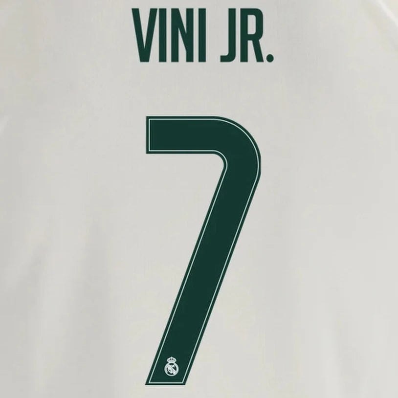 Vini Jr #7 Real Madrid Home UCL Name Set 2026 product image 1, provided for visual reference and product detail review