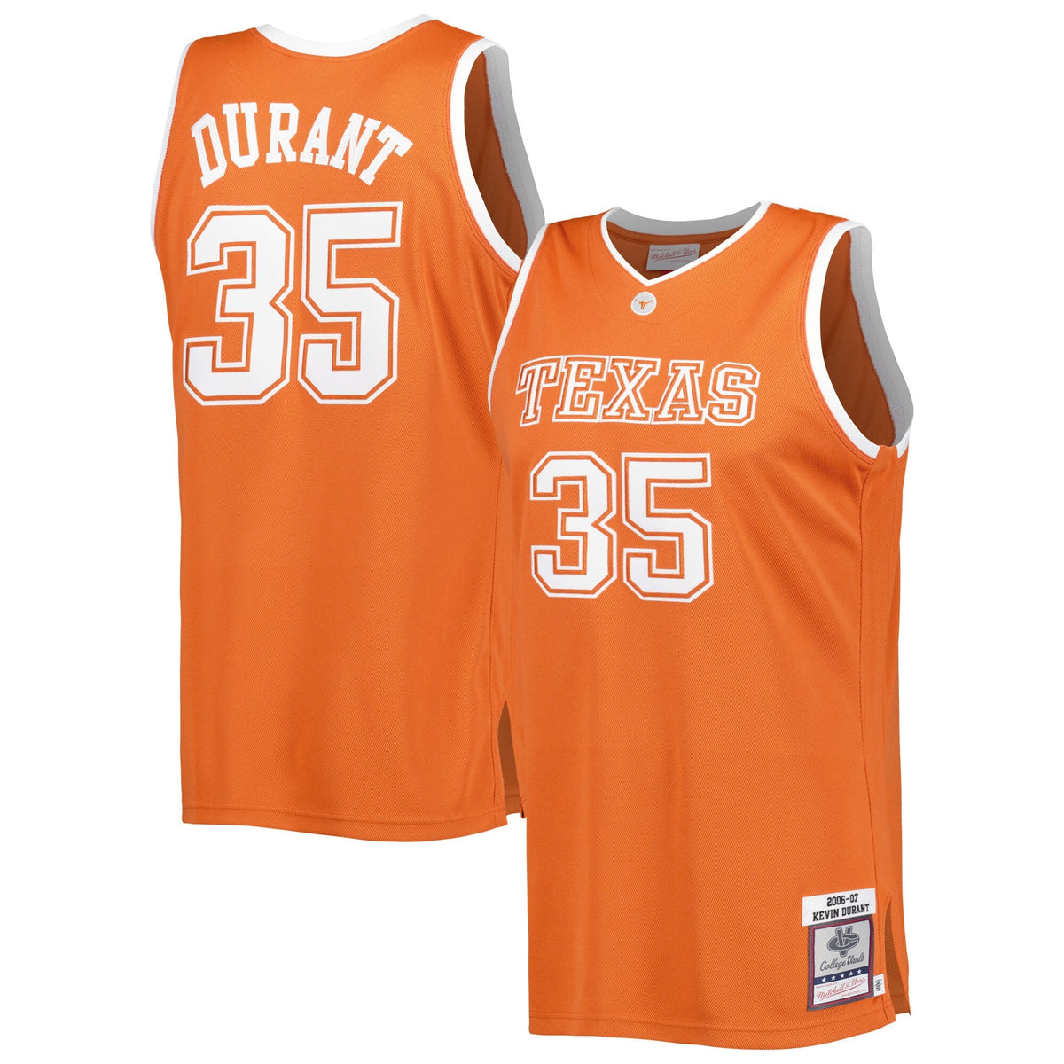 Kevin Durant Texas Longhorns 2006/07 Throwback Jersey product image 1
