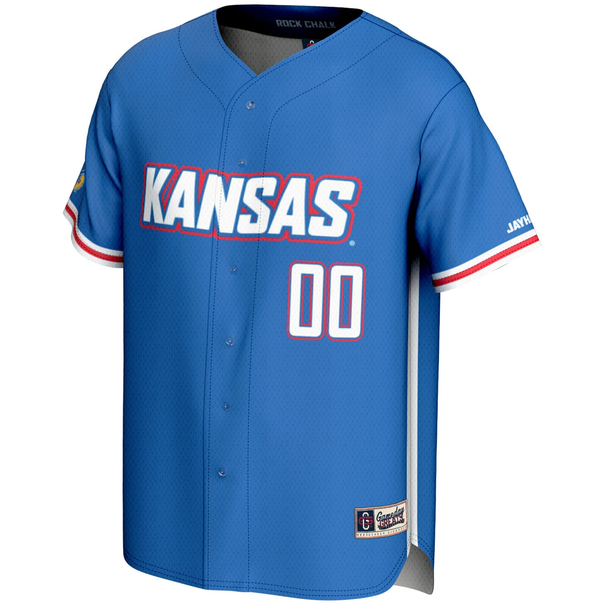 Kansas Jayhawks NIL Pick-A-Player Lightweight Baseball product image 3