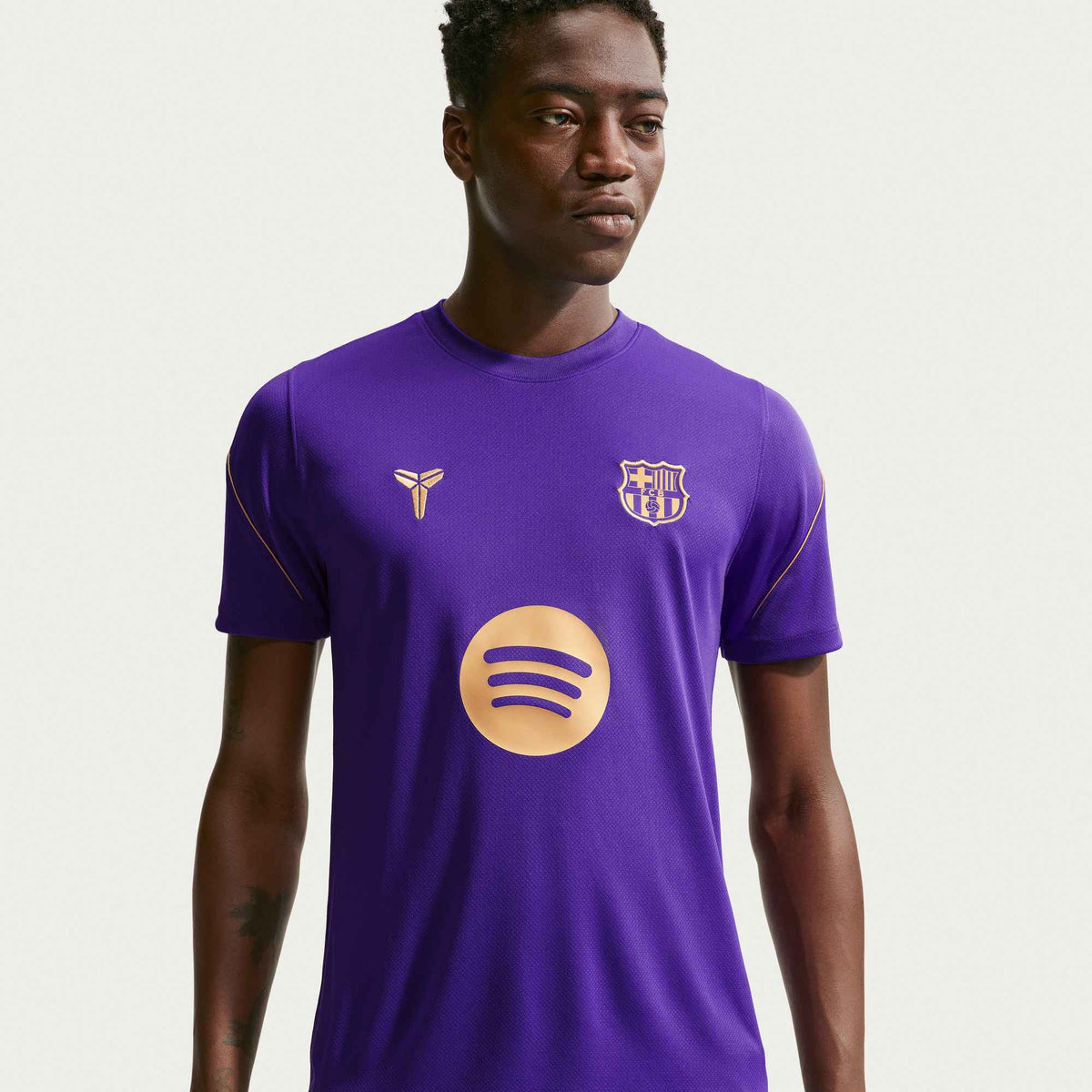 Nike FC Barcelona Strike Away Men Kobe Dri-FIT Soccer Short-Sleeve Top product image 4, provided for visual reference and