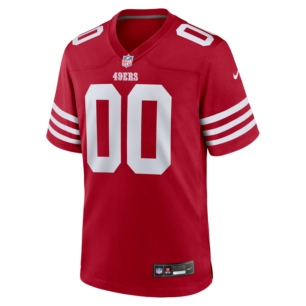 San Francisco 49ers Nike Scarlet Custom Jersey product image 2