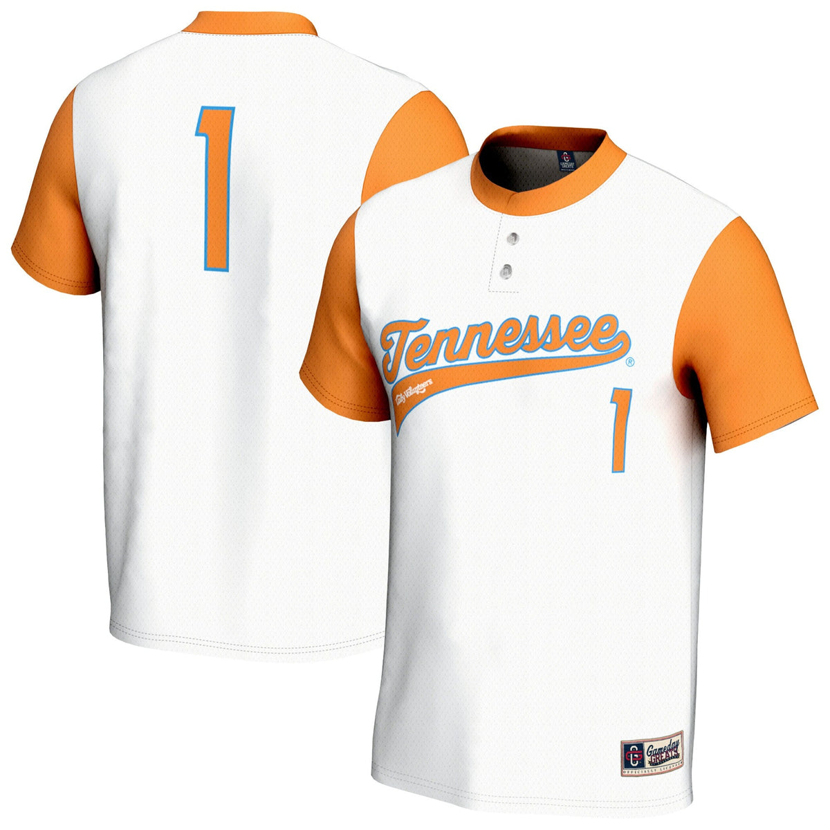Tennessee Volunteers Softball Fashion Jersey - White product image 1