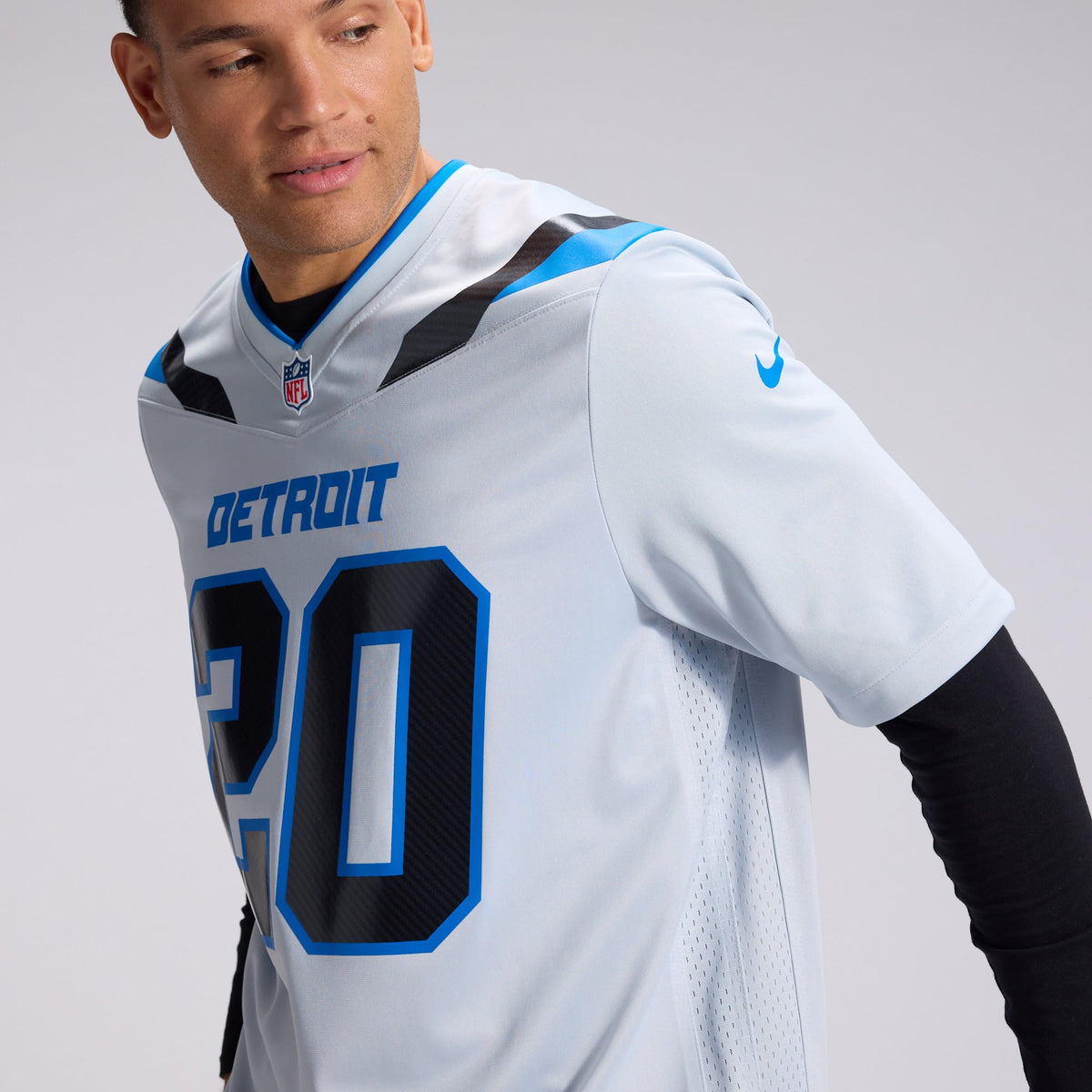 Detroit Lions Barry Sanders Nike Silver 2026 Rivalries product image 9