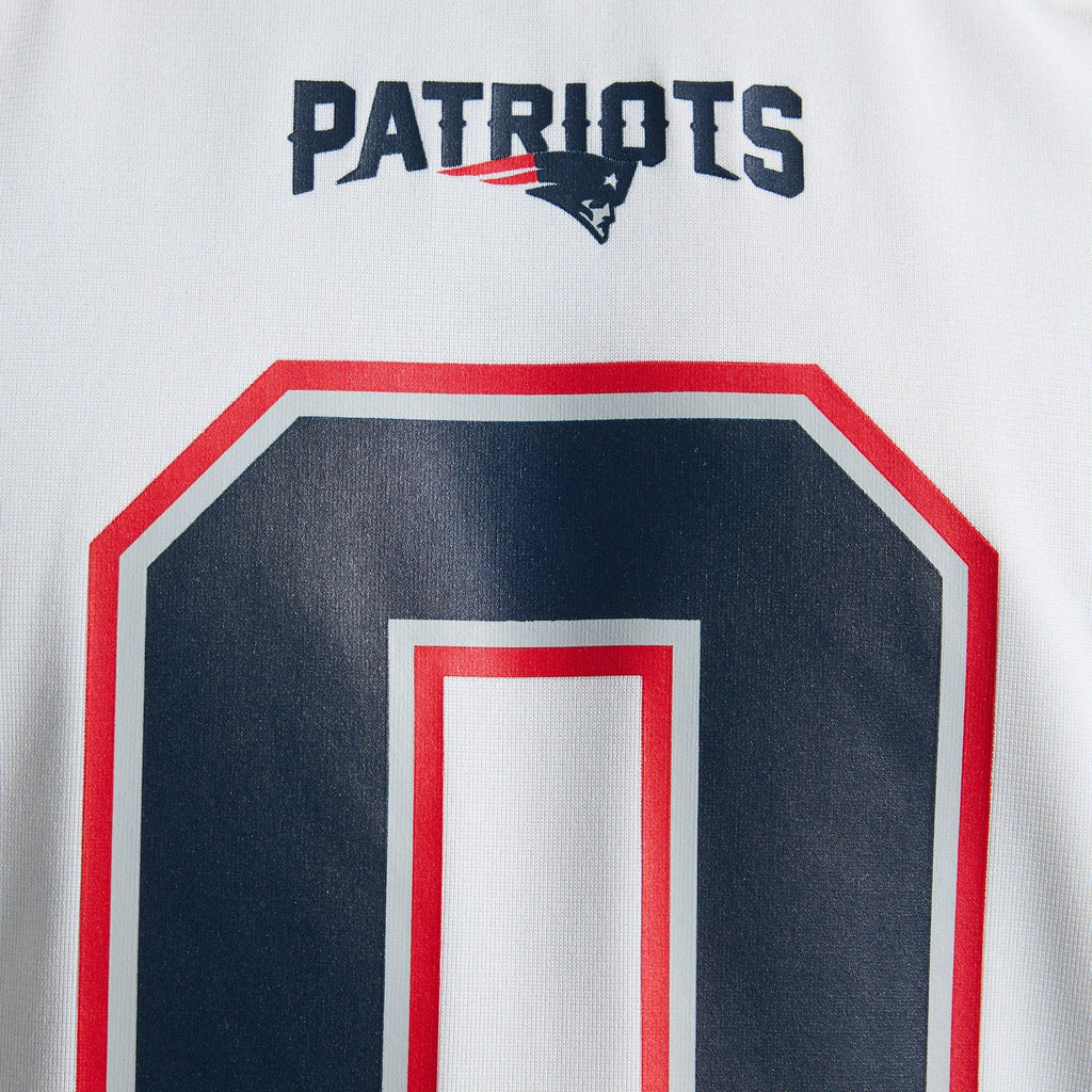 New England Patriots Christian Gonzalez Nike White Game product image 11