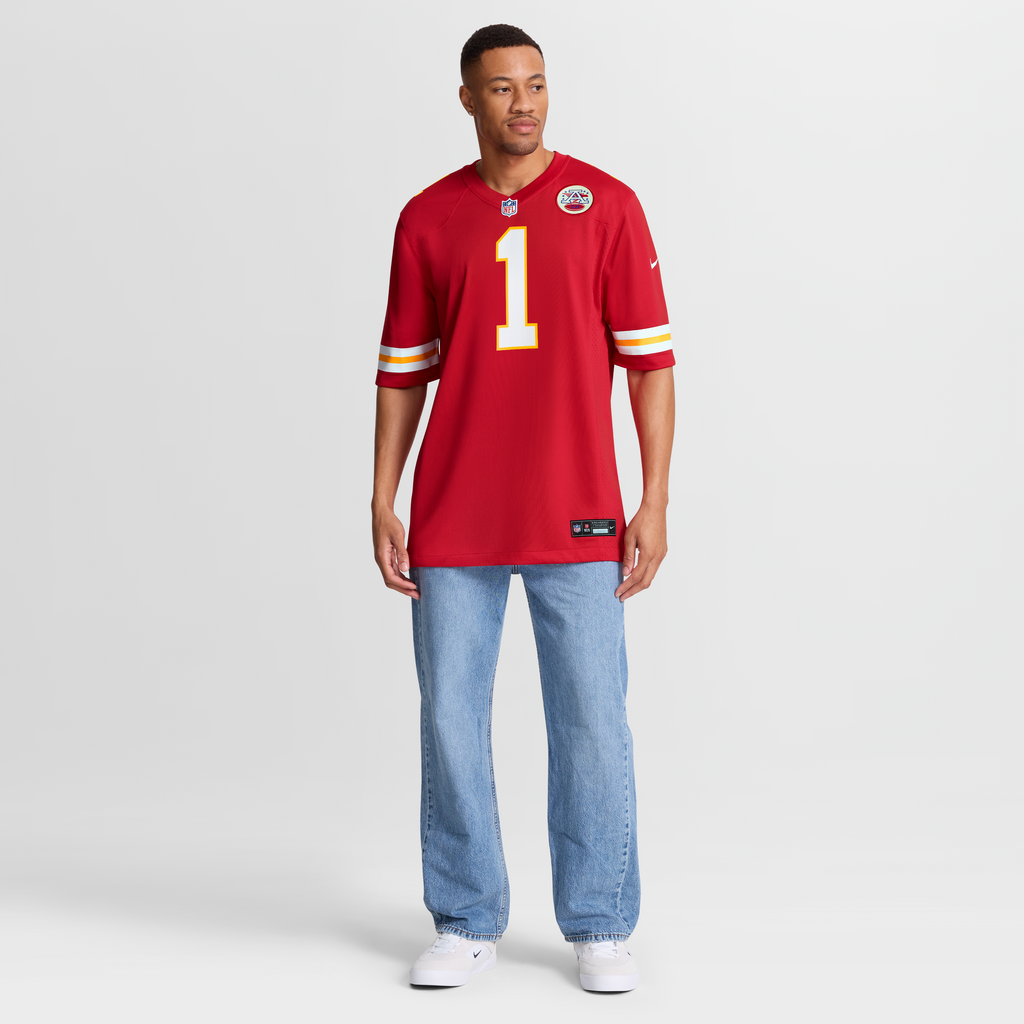 Kansas City Chiefs Xavier Worthy Nike Red Player Game Jersey product image 7
