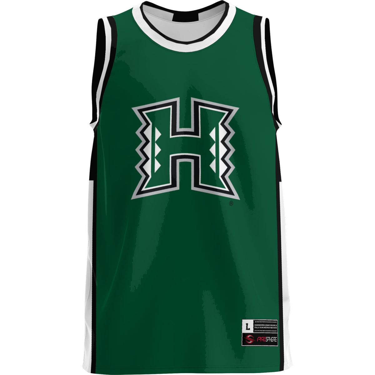 Hawaii Rainbow Warriors Lightweight Basketball Jersey product image 3