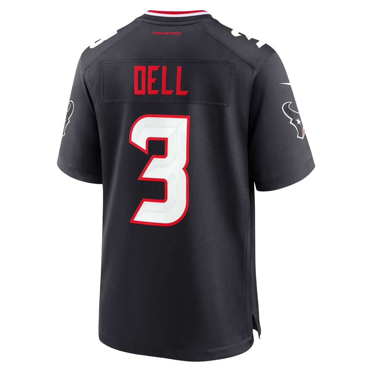 Houston Texans Tank Dell Nike Red Alternate Game Jersey product image 15