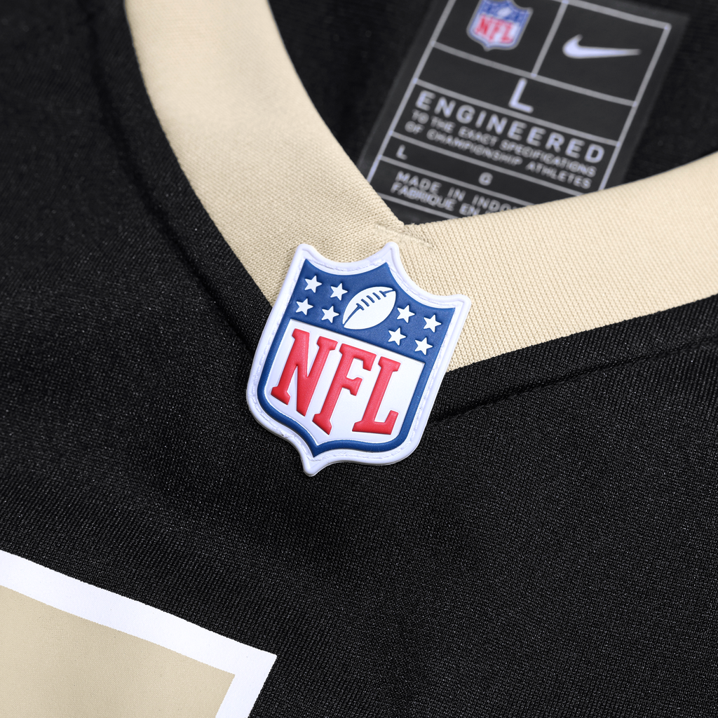 New Orleans Saints Isaiah Stalbird Nike Black Team Game product image 4