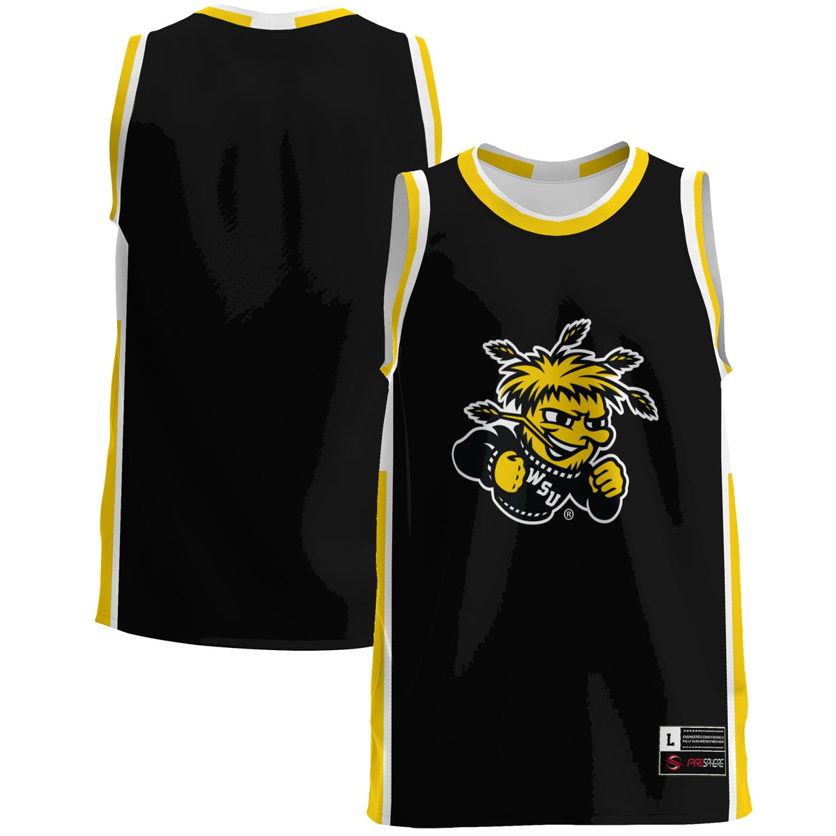 Wichita State Shockers Lightweight Basketball Jersey - Black product image 2
