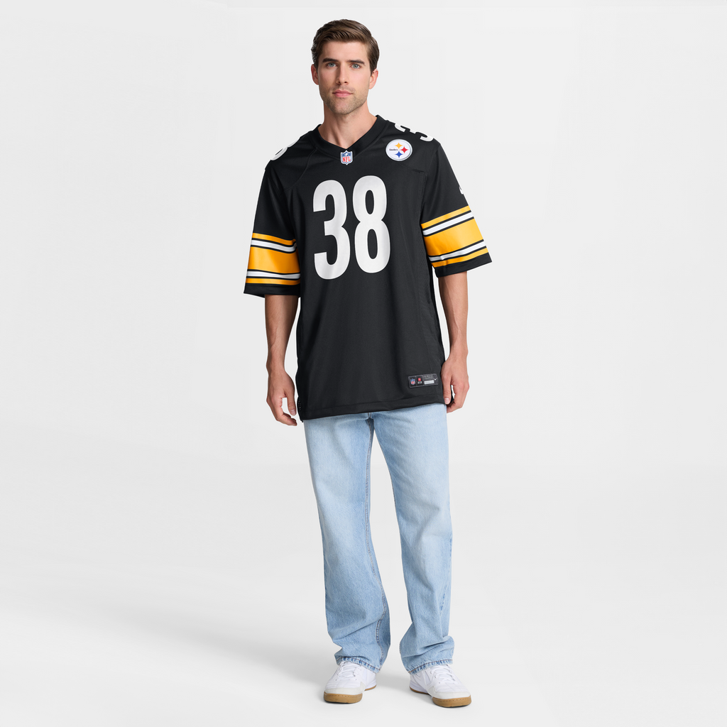 Pittsburgh Steelers Mykal Walker Nike Black Team Game Jersey product image 7