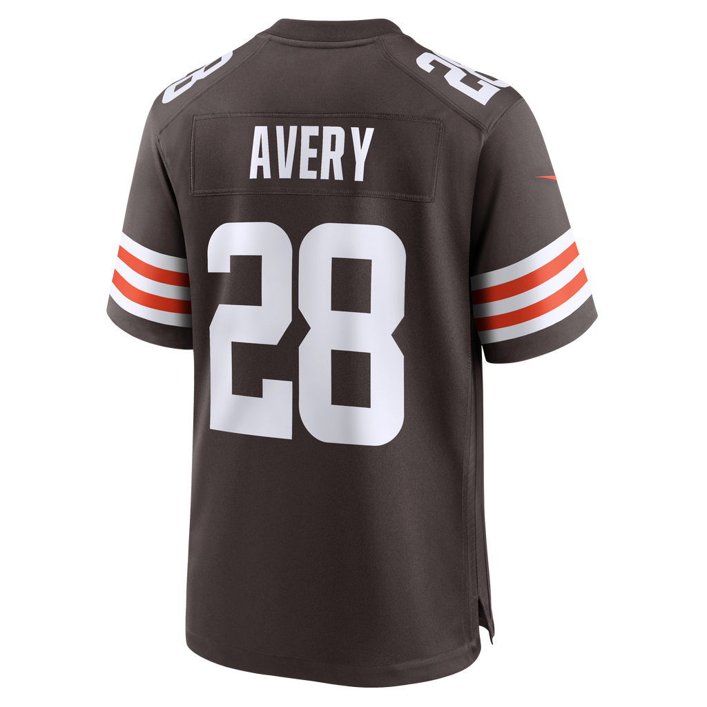 Cleveland Browns Tre Avery Nike Brown Team Game Jersey product image 3