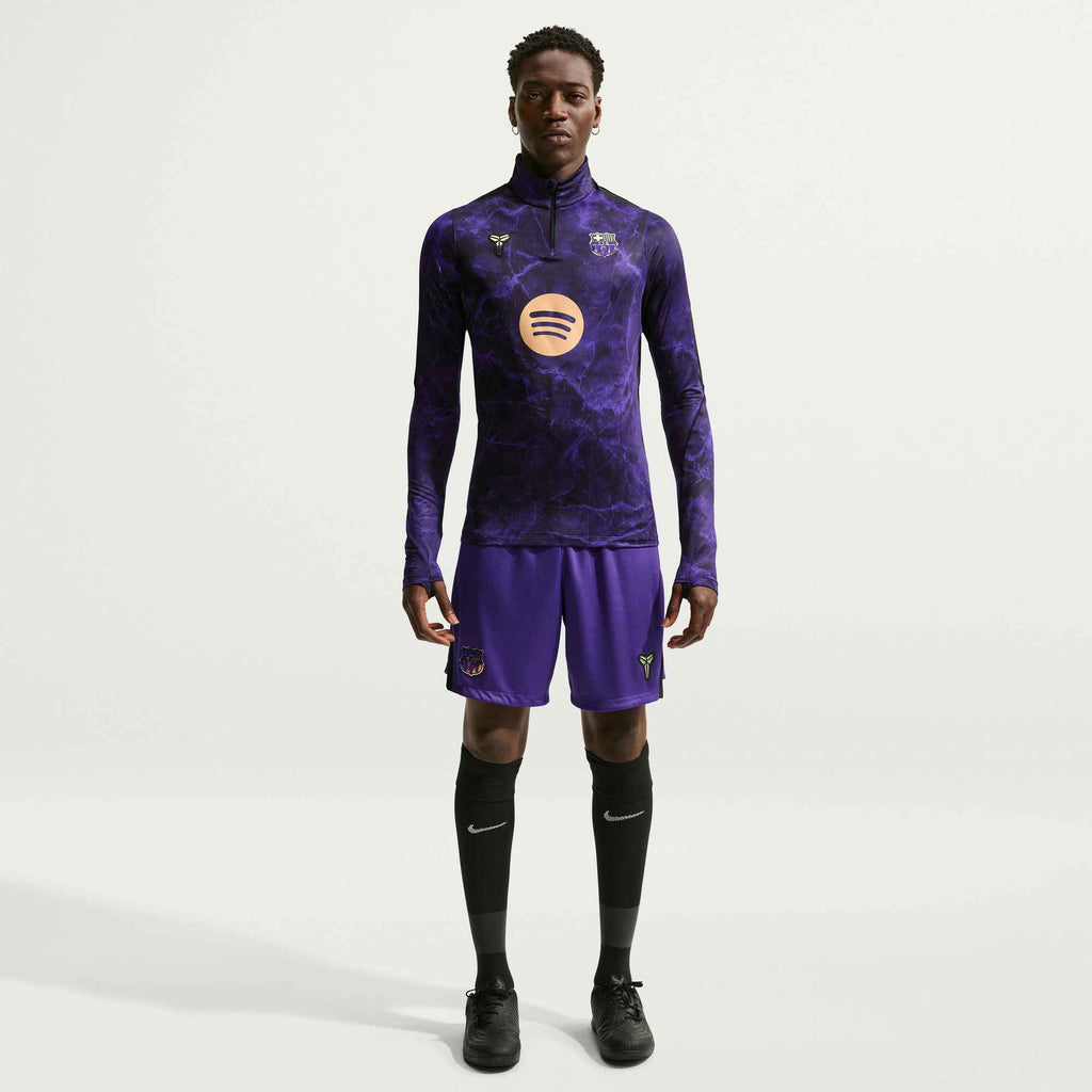 Nike FC Barcelona Strike Away Men Kobe Dri-FIT Soccer Knit Pre-Match Drill Top product image 1, provided for visual