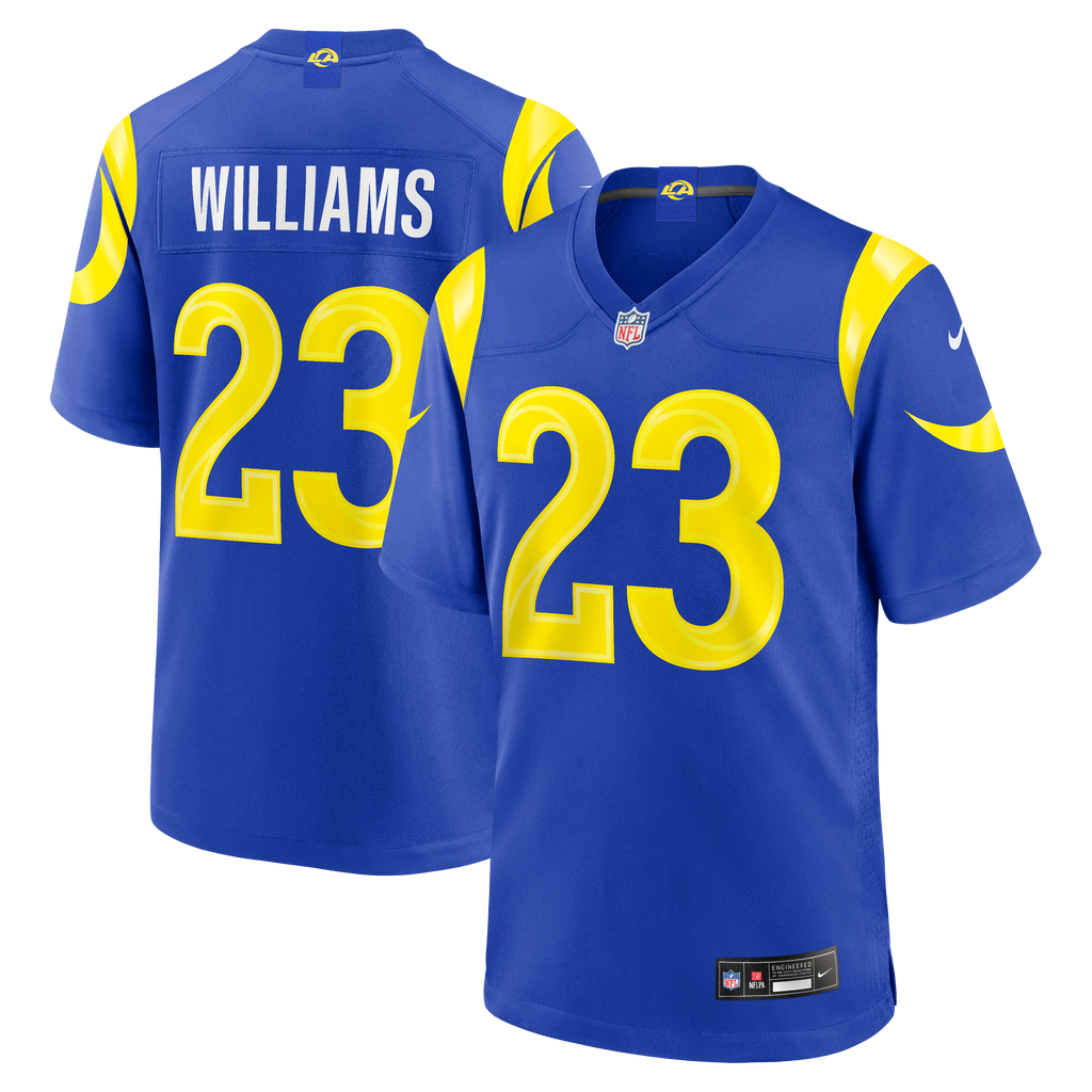 Los Angeles Rams Kyren Williams Nike White Game Player product image 7