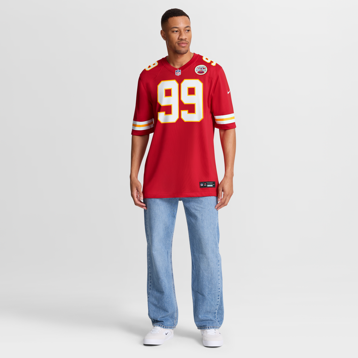 Kansas City Chiefs Peter Woods Nike Red Team Game Jersey product image 2