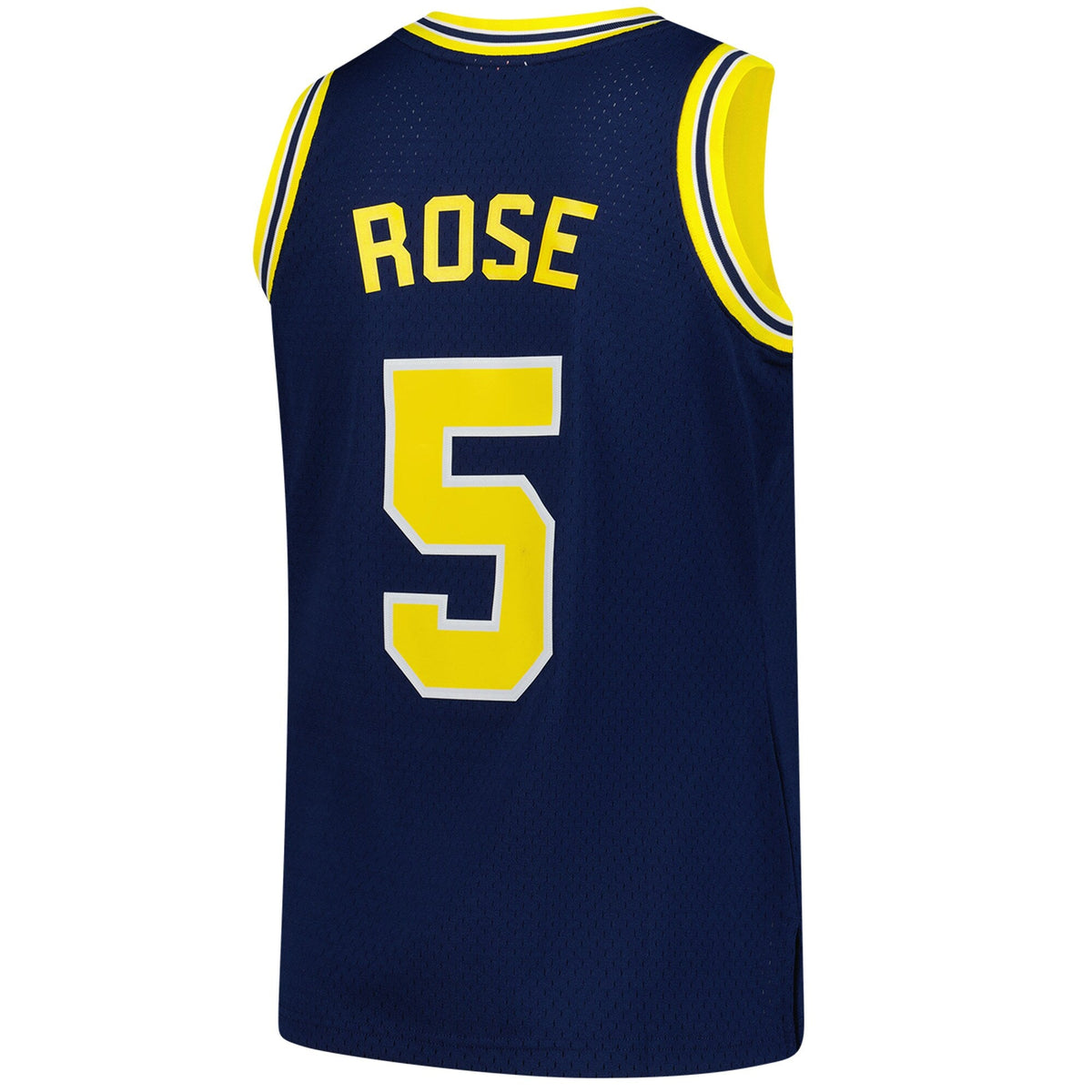 Jalen Rose Navy Michigan Wolverines 1991/92 Swingman Jersey product image 4