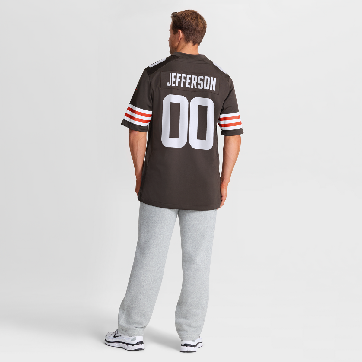 Cleveland Browns Justin Jefferson Nike Brown Game Jersey product image 5