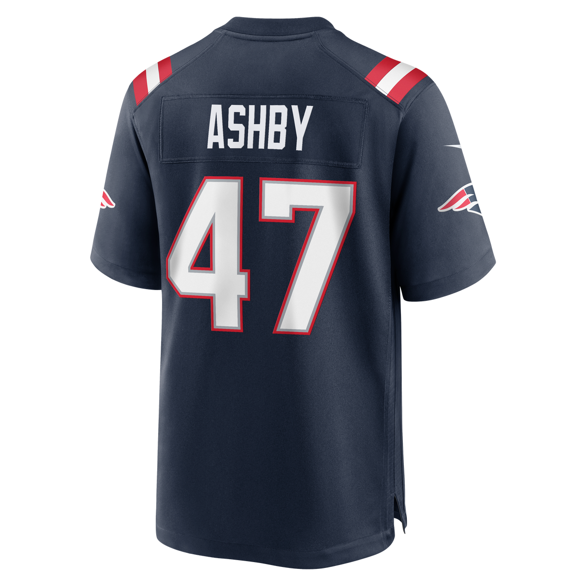 New England Patriots Julian Ashby Nike Navy Team Game Jersey product image 3