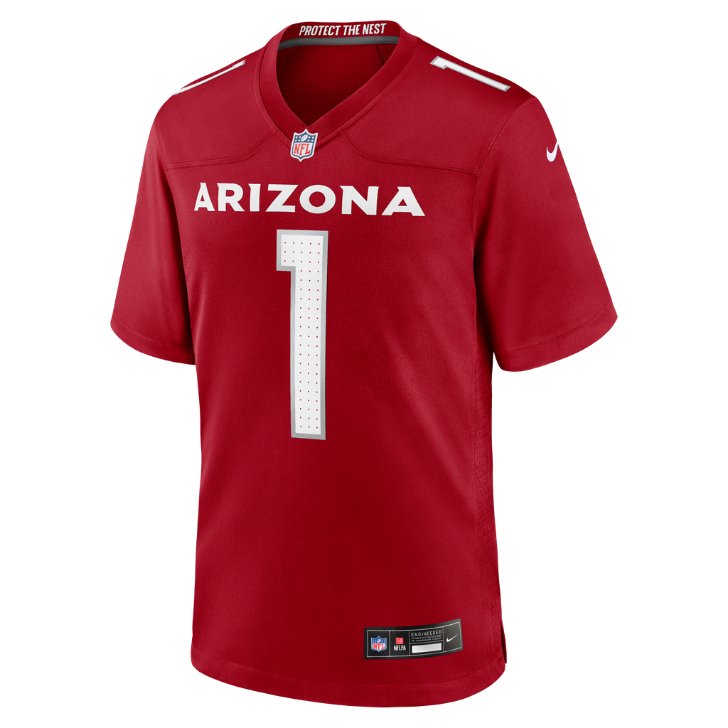 Arizona Cardinals Mack Wilson Nike Cardinal Team Game Jersey product image 2