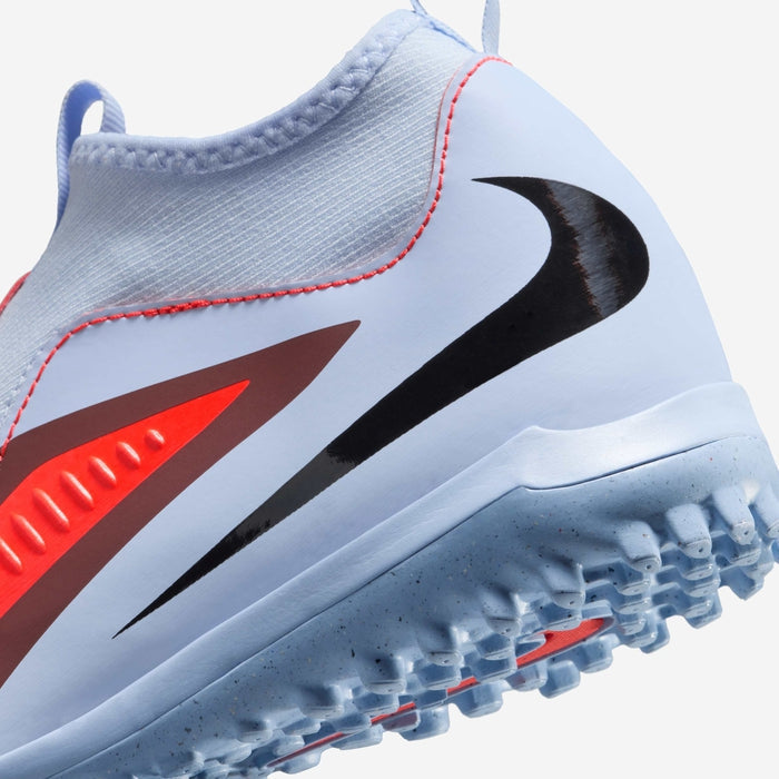 Nike Jr. Phantom 6 High Academy Kids' Turf Soccer Shoes product image 8, provided for visual reference and product detail