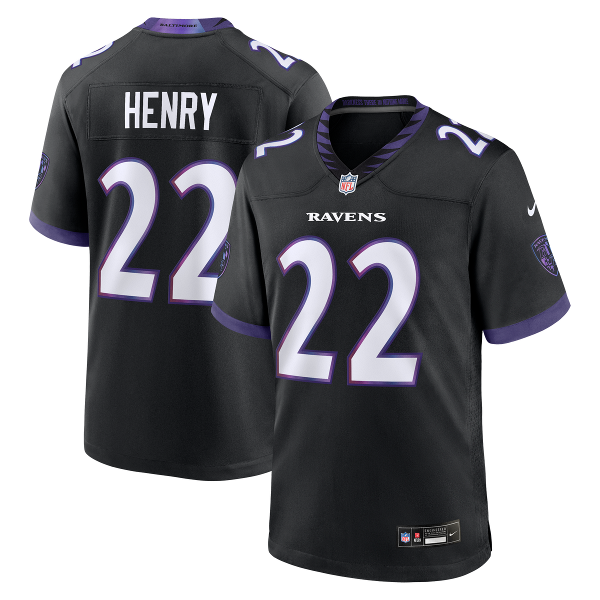Baltimore Ravens Derrick Henry Nike Purple Alternate Game product image 7
