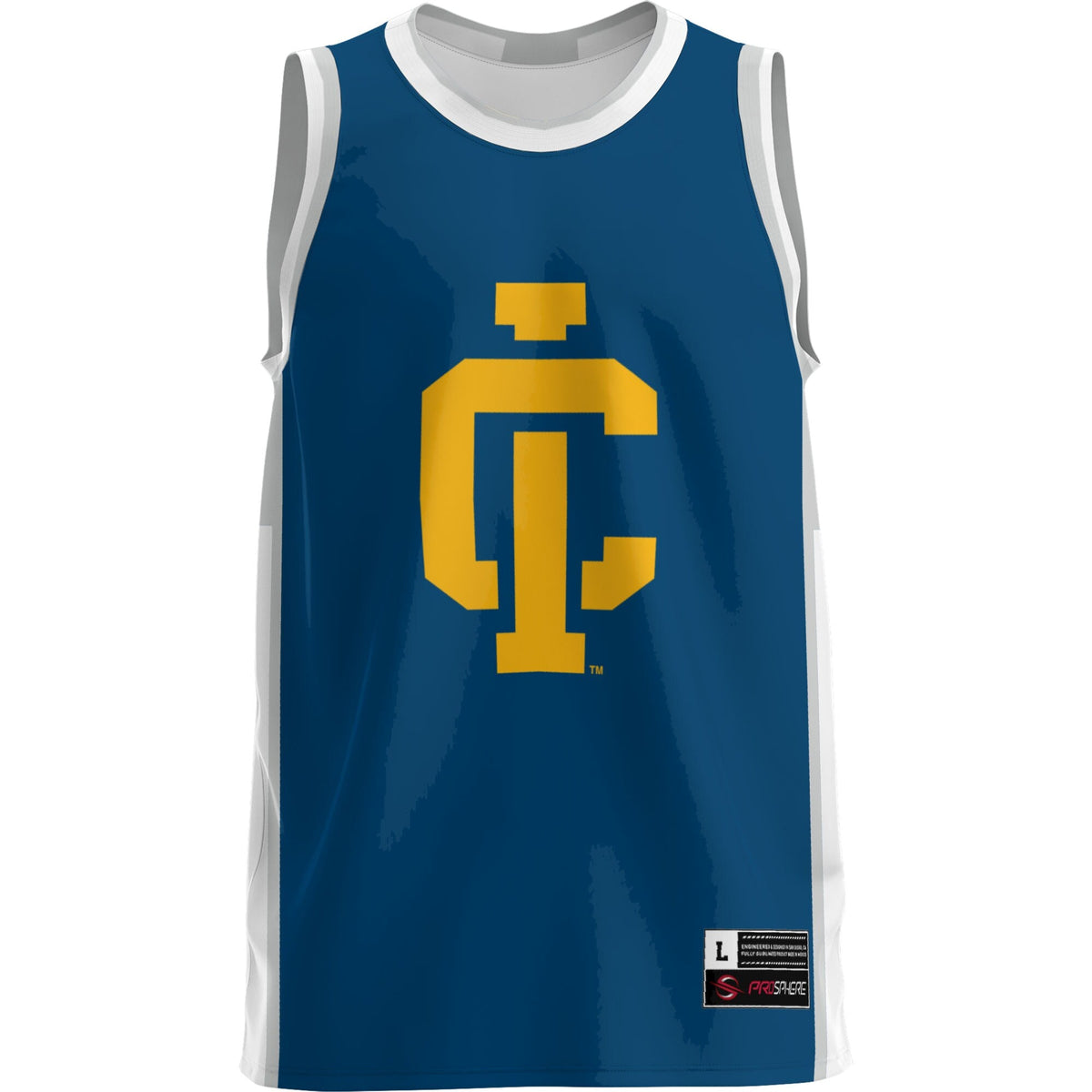Ithaca College Bombers Lightweight Basketball Jersey - Blue product image 3