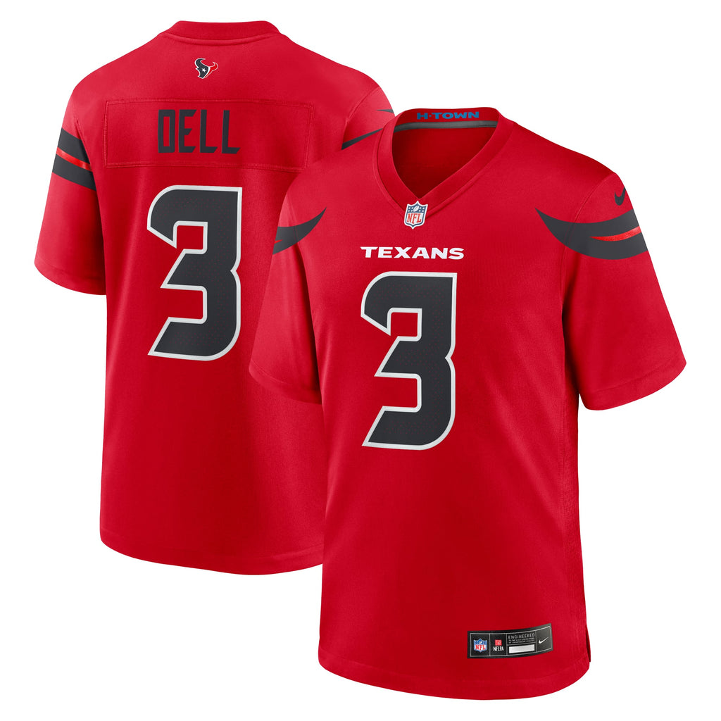 Houston Texans Tank Dell Nike White Game Jersey product image 15