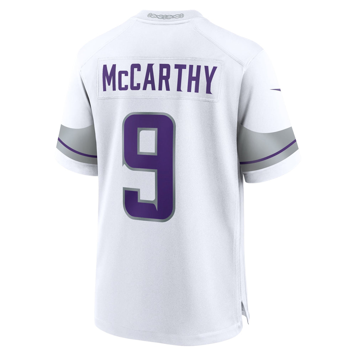 Minnesota Vikings J.J. McCarthy Nike White Alternate Game product image 3