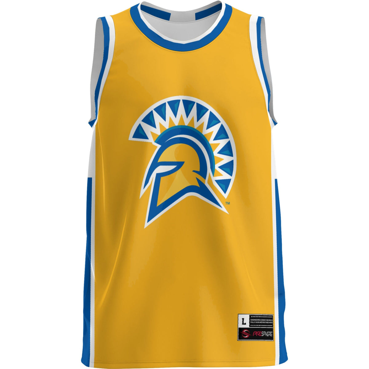 San Jose State Spartans Lightweight Basketball Jersey - Blue product image 3