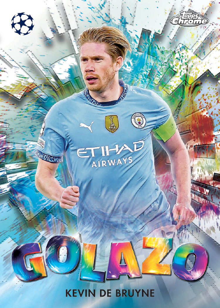Topps Chrome UEFA Clubs Competition Blaster product image 4, provided for visual reference and product detail review