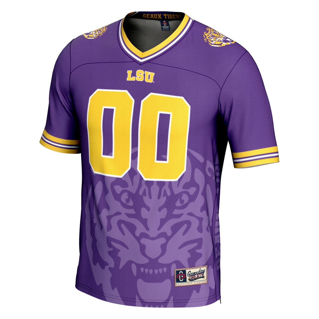 LSU Tigers Icon Print NIL Pick-A-Player Football Jersey product image 3