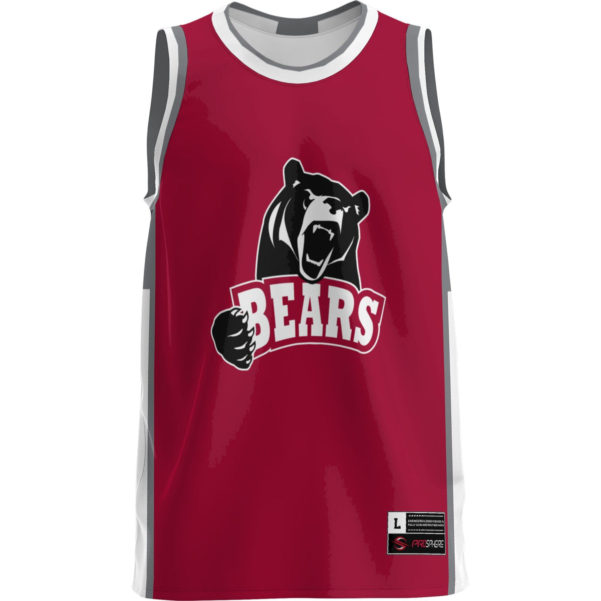 Lenoir Rhyne Bears Lightweight Basketball Jersey - Blue product image 3