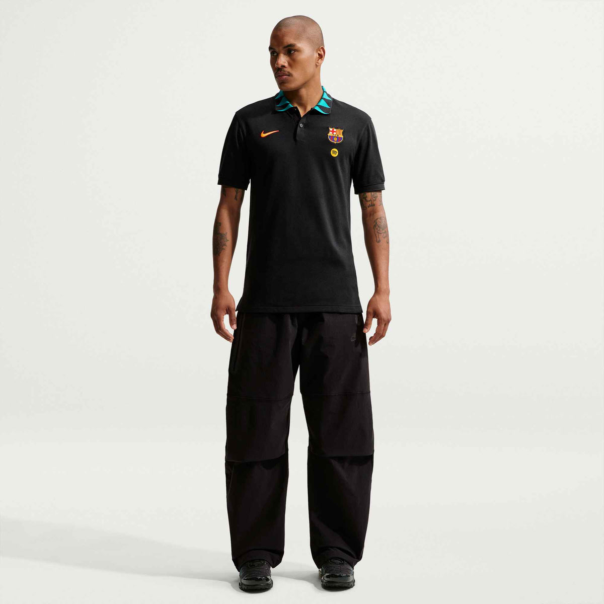Nike FC Barcelona Dri-Fit Men POLO SLIM 2.0 product image 1, provided for visual reference and product detail review
