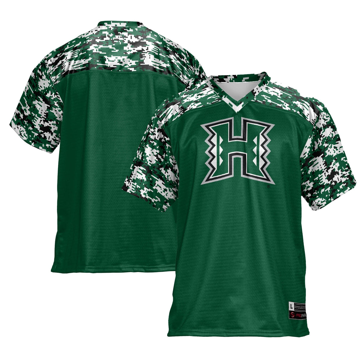Hawaii Rainbow Warriors Football Jersey - Green product image 1