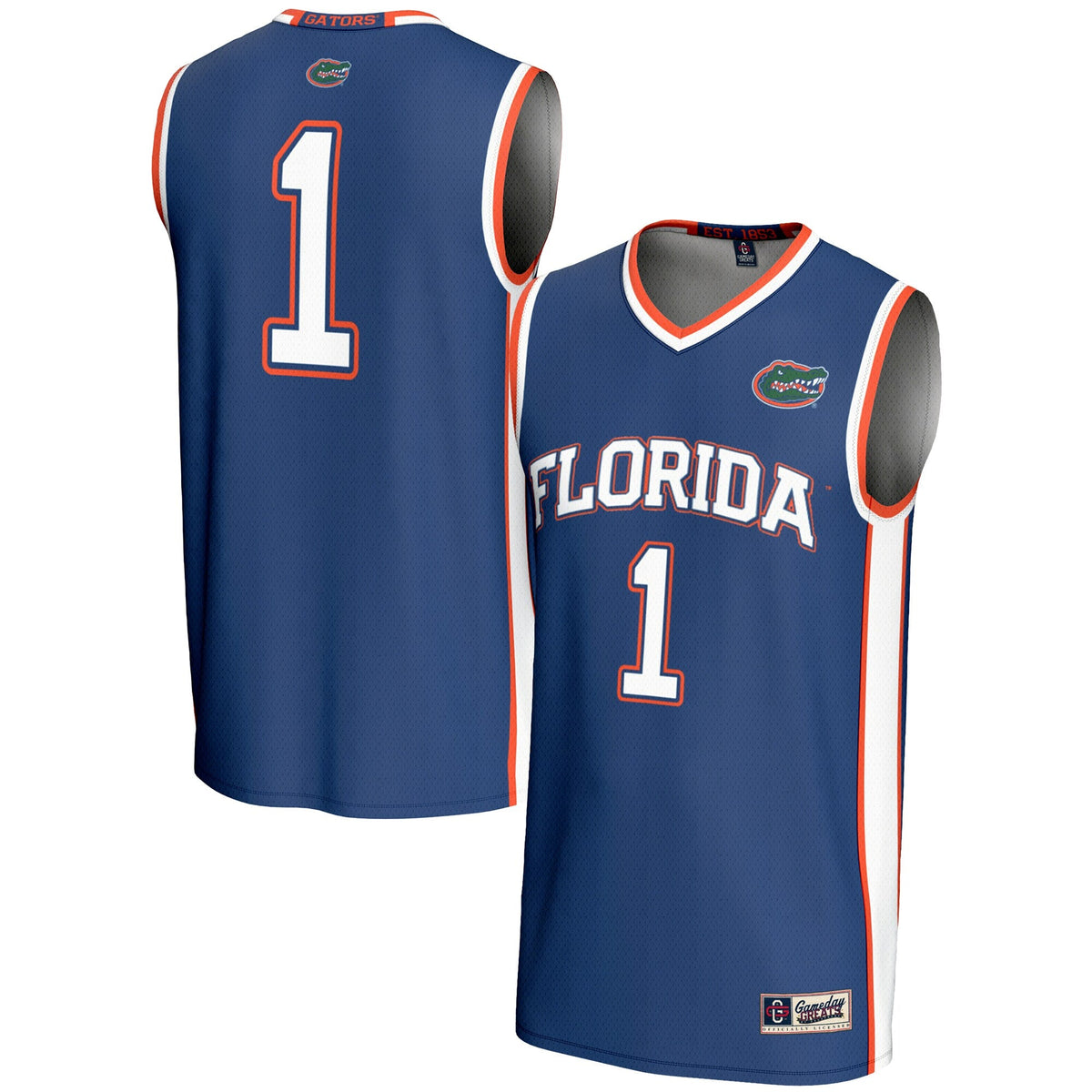 #1 Florida Gators Lightweight Basketball Jersey - Royal product image 1