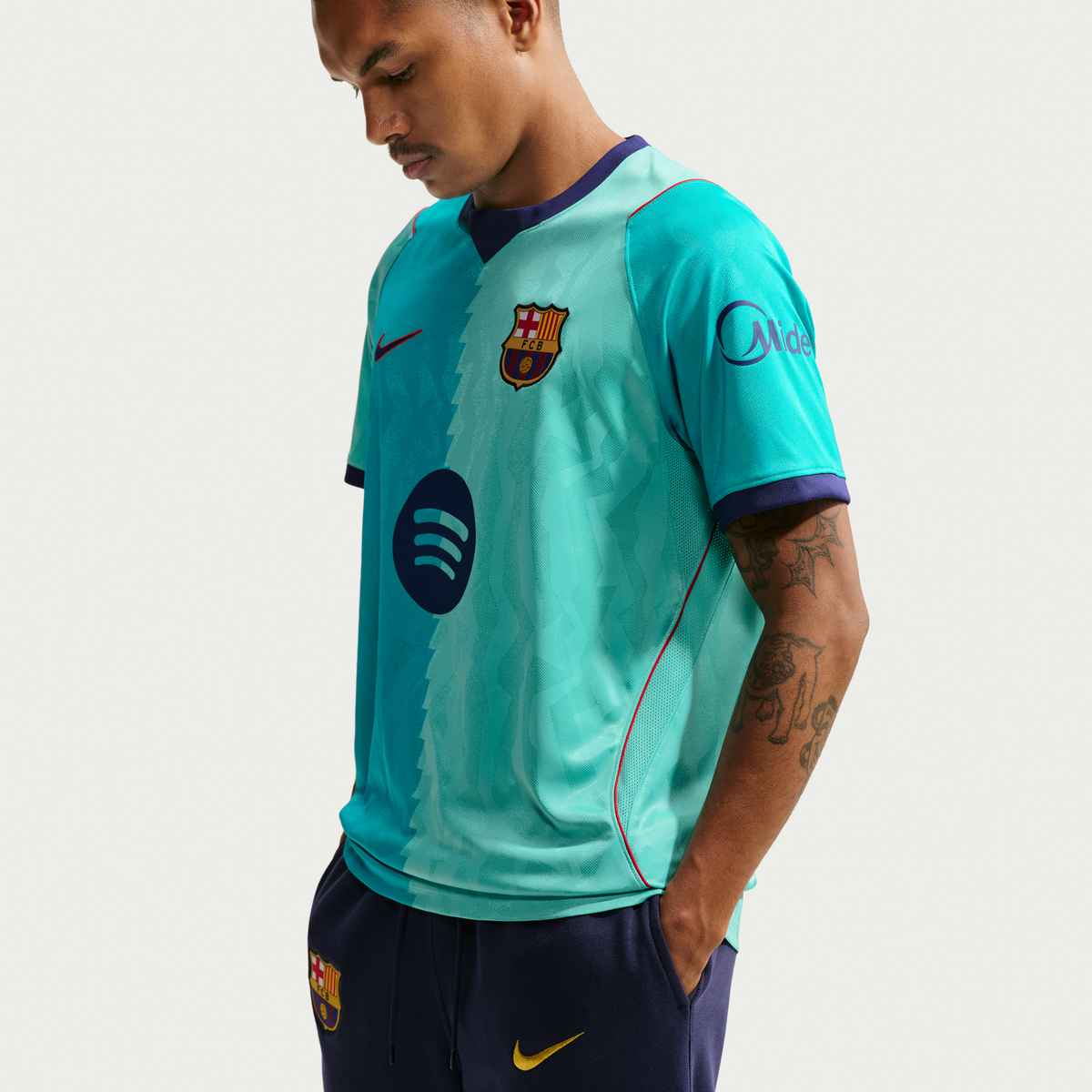 NIKE FC Barcelona 2026/27 Stadium Third Men Dri-FIT Soccer Replica Jersey product image 4, provided for visual reference and