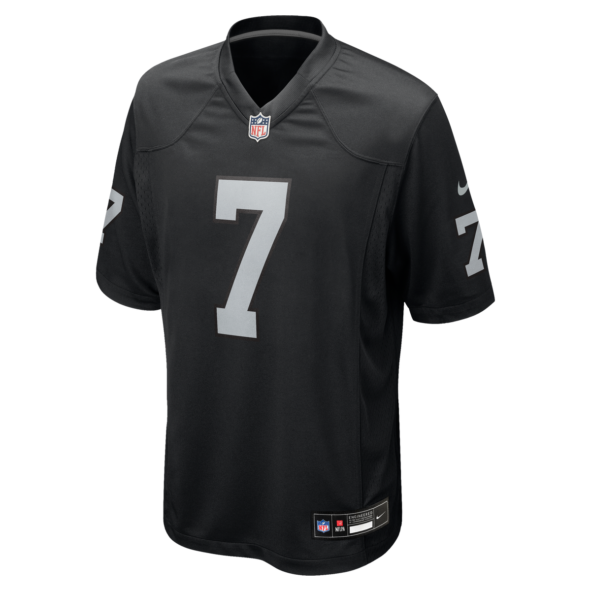 Las Vegas Raiders Quay Walker Nike Black Team Game Jersey product image 2