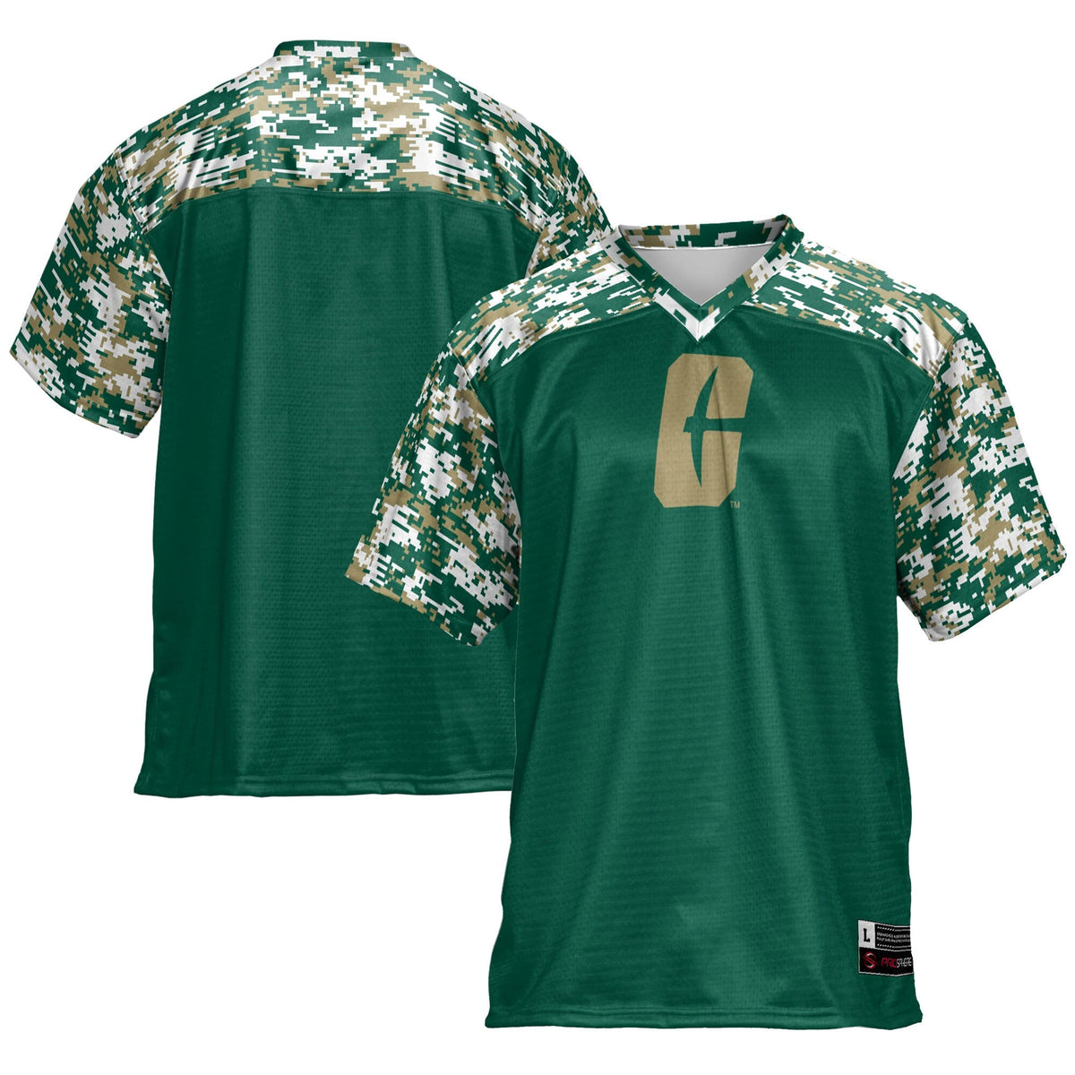 Charlotte 49ers Football Jersey - Green product image 2