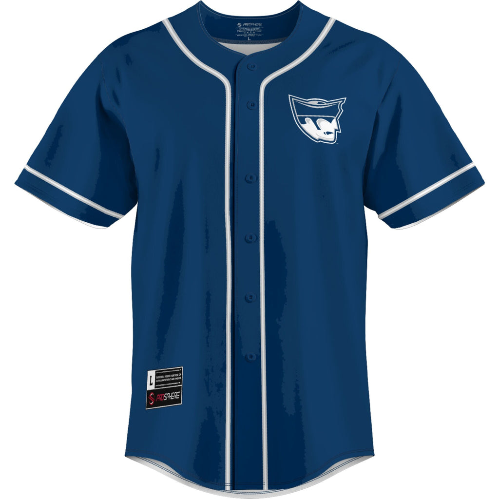 Marietta College Pioneers Lightweight Baseball Jersey - Navy product image 3