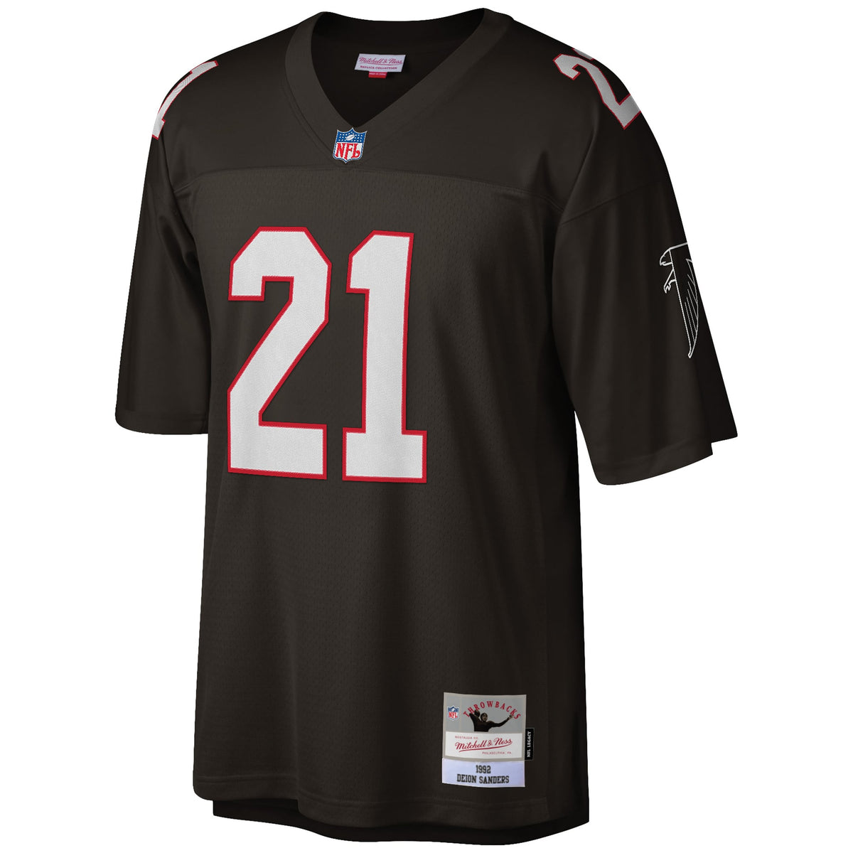 Atlanta Falcons Deion Sanders Mitchell & Ness White Big & product image 8