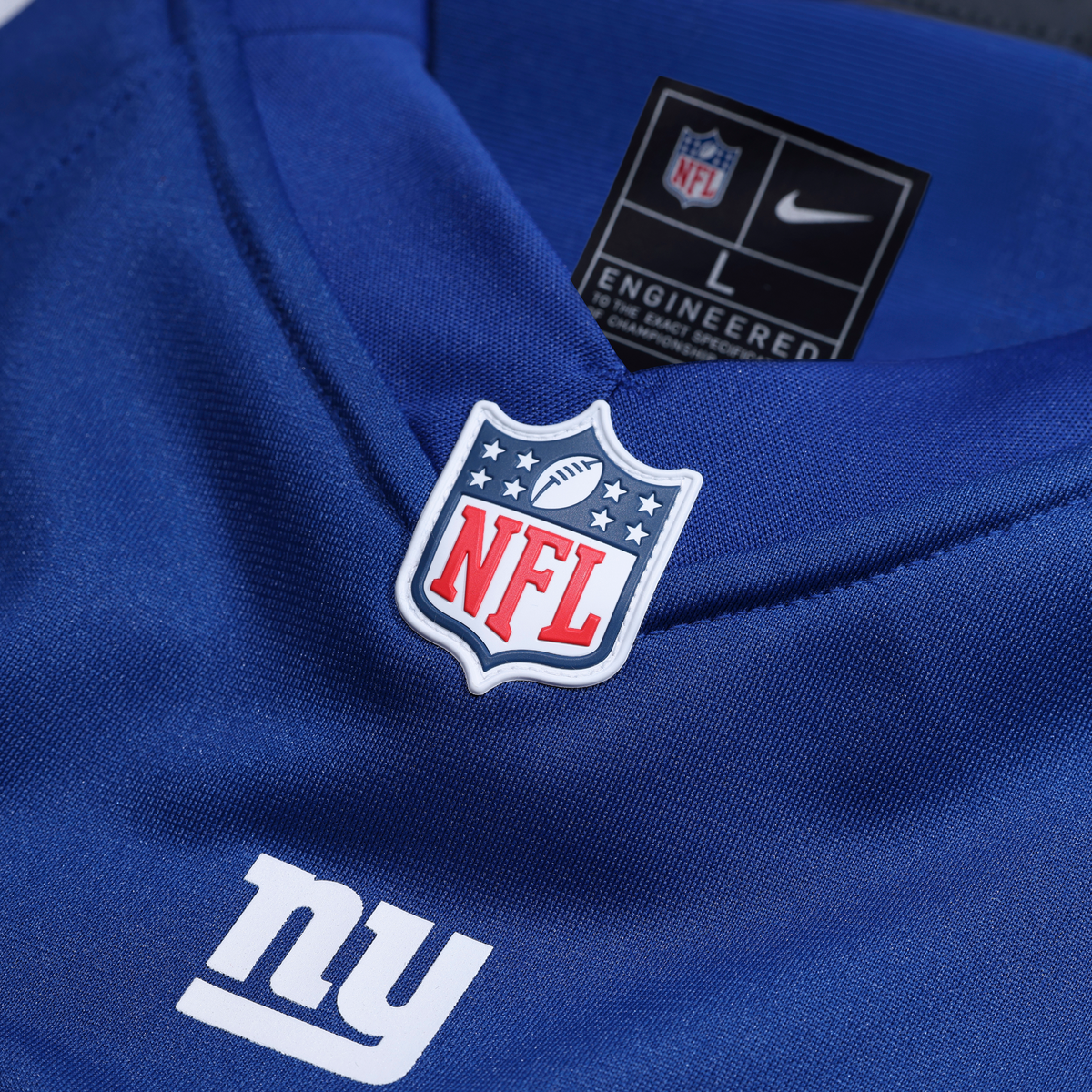 New York Giants Malachi Fields Nike Royal Team Game Jersey product image 6