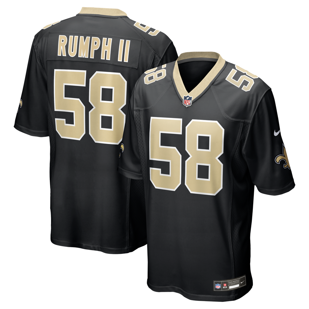 New Orleans Saints Chris Rumph II Nike Black Team Game product image 1